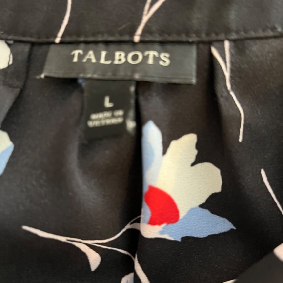 Talbots size L rayon top - Picture 8 of 8